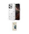 ieg™ iPhone 14 Pro Max Kılıf Yörünge Form - Siyah 6D Mat Seramik Hayalet Nano Ekran Koruyucu