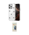 ieg™ iPhone 14 Pro Max Kılıf Yörünge Form - Siyah 6D Mat Seramik Hayalet Nano Ekran Koruyucu