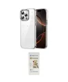 ieg™ iPhone 14 Pro Max Kılıf Yörünge Form - Siyah Mat Seramik Nano Ekran Koruyucu