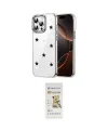ieg™ iPhone 14 Pro Max Kılıf Yörünge Form - Siyah Mat Seramik Nano Ekran Koruyucu