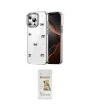 ieg™ iPhone 14 Pro Max Kılıf Yörünge Form - Siyah Mat Seramik Nano Ekran Koruyucu