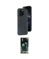 ieg™ iPhone 14 Pro Max Kılıf Yörünge Işık Serisi - Şeffaf 360 Full Body Arka Koruyucu