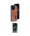 ieg™ iPhone 14 Pro Max Kılıf Yörünge Işık Serisi - Şeffaf 360 Full Body Arka Koruyucu