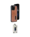 ieg™ iPhone 14 Pro Max Kılıf Yörünge Işık Serisi - Siyah Bilvis Hayalet Cam Ekran Koruyucu