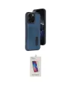 ieg™ iPhone 14 Pro Max Kılıf Yörünge Işık Serisi - Siyah Joko 5D Cam