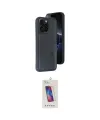 ieg™ iPhone 14 Pro Max Kılıf Yörünge Işık Serisi - Siyah Joko 5D Cam