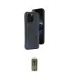 ieg™ iPhone 14 Pro Max Kılıf Yörünge Işık Serisi - Siyah Joko Magic 5D Hayalet Cam
