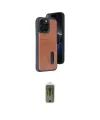 ieg™ iPhone 14 Pro Max Kılıf Yörünge Işık Serisi - Siyah Joko Magic 5D Hayalet Cam