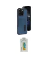ieg™ iPhone 14 Pro Max Kılıf Yörünge Işık Serisi - Siyah Polymer Nano Ekran Koruyucu