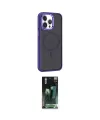 ieg™ iPhone 14 Pro Max Kılıf Yörünge Klasik - Şeffaf 360 Full Body Arka Koruyucu