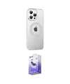 ieg™ iPhone 14 Pro Max Kılıf Yörünge Koleksiyonu - Siyah Bilvis 5in1 5D Magic Hayalet Cam Ekran Koruyucu