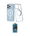 ieg™ iPhone 14 Pro Max Kılıf Yörünge Minimal - Siyah 18D Cam Ekran Koruyucu