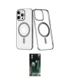 ieg™ iPhone 14 Pro Max Kılıf Yörünge Minimal - Siyah 360 Mat Full Body Arka Koruyucu