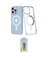 ieg™ iPhone 14 Pro Max Kılıf Yörünge Minimal - Siyah Polymer Nano Ekran Koruyucu