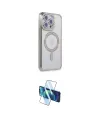 ieg™ iPhone 14 Pro Max Kılıf Zirve Doku Prime - Siyah 3D Antistatik Cam Ekran Koruyucu