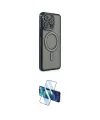 ieg™ iPhone 14 Pro Max Kılıf Zirve Doku Prime - Siyah 3D Antistatik Cam Ekran Koruyucu