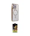 ieg™ iPhone 14 Pro Max Kılıf Zirve Doku Prime - Siyah Buffer Cam Ekran Koruyucu