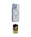 ieg™ iPhone 14 Pro Max Kılıf Zirve Doku Prime - Siyah Buffer Cam Ekran Koruyucu
