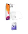 ieg™ iPhone 14 Pro Max Kılıf Zirve Doku - Siyah Bilvis 5in1 5D Magic Hayalet Cam Ekran Koruyucu