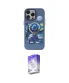 ieg™ iPhone 14 Pro Max Kılıf Zirve Form Özel Seri - Siyah Bilvis 5in1 3D Magic Cam Ekran Koruyucu