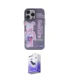 ieg™ iPhone 14 Pro Max Kılıf Zirve Form Özel Seri - Siyah Bilvis 5in1 5D Magic Hayalet Cam Ekran Koruyucu