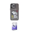 ieg™ iPhone 14 Pro Max Kılıf Zirve Form Özel Seri - Siyah Bilvis 5in1 5D Magic Hayalet Cam Ekran Koruyucu