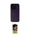 ieg™ iPhone 14 Pro Max Kılıf Zirve Işık Serisi - Siyah Buffer Cam Ekran Koruyucu
