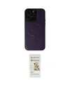 ieg™ iPhone 14 Pro Max Kılıf Zirve Işık Serisi - Siyah Mat Seramik Nano Ekran Koruyucu
