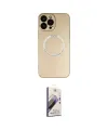 ieg™ iPhone 14 Pro Max Kılıf Zirve Klasik Prime - Siyah Bilvis 3D Mat Cam Ekran Koruyucu