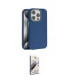 ieg™ iPhone 14 Pro Max Kılıf Zirve Modern Prime - Siyah Bilvis 3D Mat Cam Ekran Koruyucu