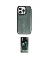 ieg™ iPhone 14 Pro Max Kılıf Zirve Yansıma Serisi - Siyah 360 Mat Full Body Arka Koruyucu