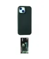 ieg™ iPhone 15 Kılıf Ahenk Serisi - Şeffaf 360 Full Body Arka Koruyucu