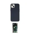 ieg™ iPhone 15 Kılıf Ahenk Serisi - Şeffaf 360 Full Body Arka Koruyucu