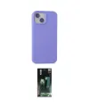 ieg™ iPhone 15 Kılıf Ahenk Serisi - Şeffaf 360 Full Body Arka Koruyucu