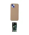 ieg™ iPhone 15 Kılıf Ahenk Serisi - Şeffaf 360 Full Body Arka Koruyucu