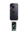ieg™ iPhone 15 Kılıf Akış Çizgi Koleksiyonu - Şeffaf 360 Full Body Arka Koruyucu
