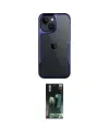 ieg™ iPhone 15 Kılıf Akış Çizgi Koleksiyonu - Şeffaf 360 Full Body Arka Koruyucu