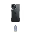 ieg™ iPhone 15 Kılıf Akış Çizgi Koleksiyonu - Siyah Joko Magic 5D Cam