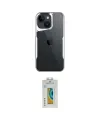 ieg™ iPhone 15 Kılıf Akış Çizgi Koleksiyonu - Siyah Polymer Nano Ekran Koruyucu