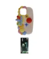 ieg™ iPhone 15 Kılıf Akış Yansıma - Siyah 360 Mat Full Body Arka Koruyucu