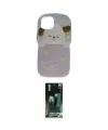 ieg™ iPhone 15 Kılıf Akış Yansıma - Siyah 360 Mat Full Body Arka Koruyucu