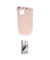 ieg™ iPhone 15 Kılıf Akış Yansıma - Siyah Bilvis 3D Mat Cam Ekran Koruyucu