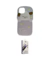 ieg™ iPhone 15 Kılıf Akış Yansıma - Siyah Bilvis 3D Mat Cam Ekran Koruyucu