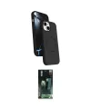 ieg™ iPhone 15 Kılıf İz Işık Koleksiyonu - Şeffaf 360 Full Body Arka Koruyucu