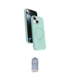 ieg™ iPhone 15 Kılıf İz Işık Koleksiyonu - Siyah Joko Magic 5D Cam