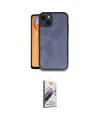 ieg™ iPhone 15 Kılıf Kıvılcım Işık Serisi - Siyah Bilvis 3D Mat Cam Ekran Koruyucu