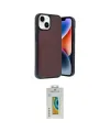 ieg™ iPhone 15 Kılıf Kıvılcım Işık Serisi - Siyah Polymer Nano Ekran Koruyucu