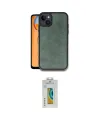ieg™ iPhone 15 Kılıf Kıvılcım Işık Serisi - Siyah Polymer Nano Ekran Koruyucu
