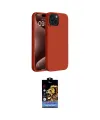 ieg™ iPhone 15 Kılıf Kozmos Yansıma Özel Seri - Siyah Buffer Hayalet Cam Ekran Koruyucu