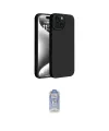 ieg™ iPhone 15 Kılıf Kozmos Yansıma Özel Seri - Siyah Joko Magic 5D Cam